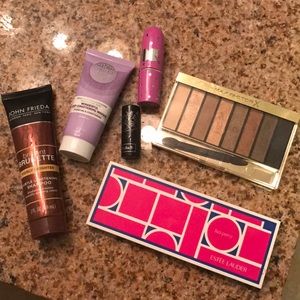 Beauty Bundle: lipstick, hair products,eyeshadows